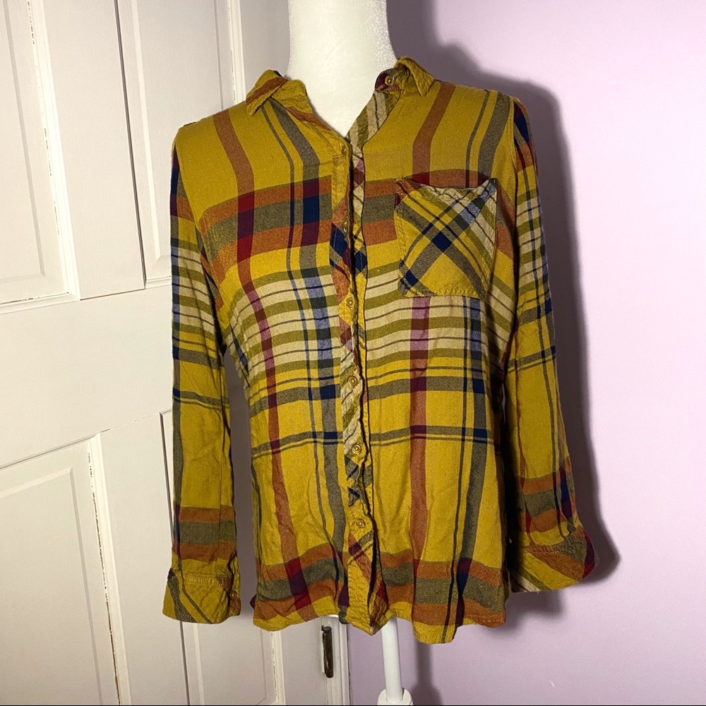 Motherhood | Plaid Maternity Shirt